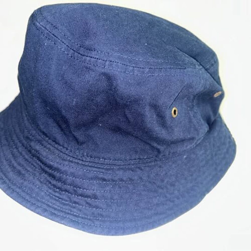 The Hat Depot Navy Blue Bucket Hat